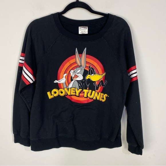 Looney Tunes Retro Crewneck Sweatshirt Sweater - Picture 1 of 3